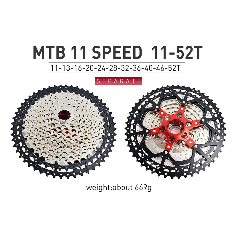 Cassette SUNSHINE-SZ 8/9/10/11/12 Vitesses