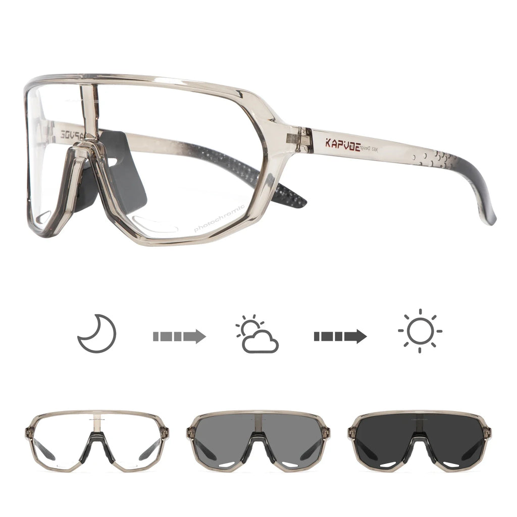 Lunettes de Cyclisme KAPVOE Photochromiques UV400