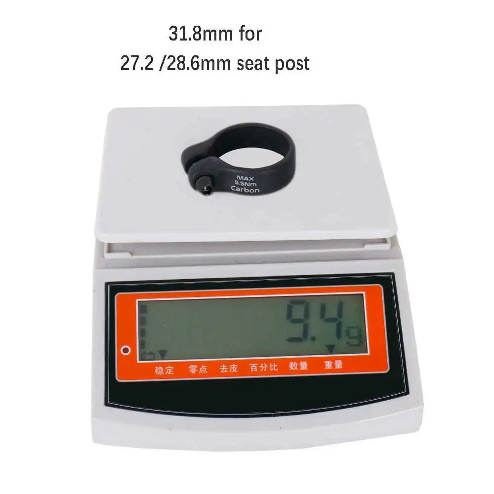 Collier de Selle Vélo ELITA ONE Carbone Ultraléger – 31.8 / 34.9 mm