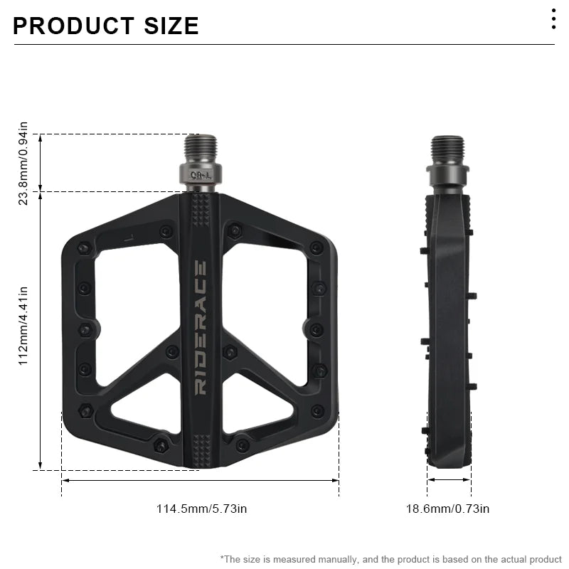 Pédales Riderace RR9777