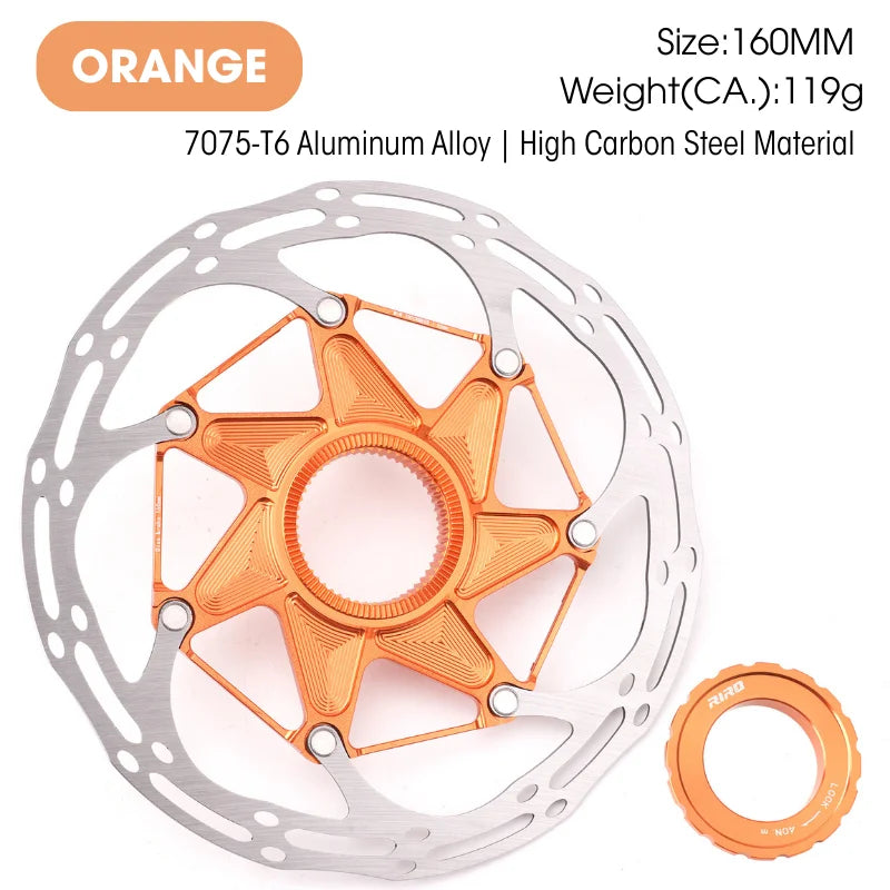 RIRO Disque de Frein VTT / Route – Centerlock 140mm & 160mm