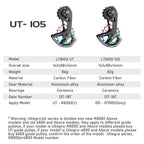 CYCLAM chape en Céramique et Fibre de Carbone – Compatible Shimano 105/Ultegra/DURA-ACE