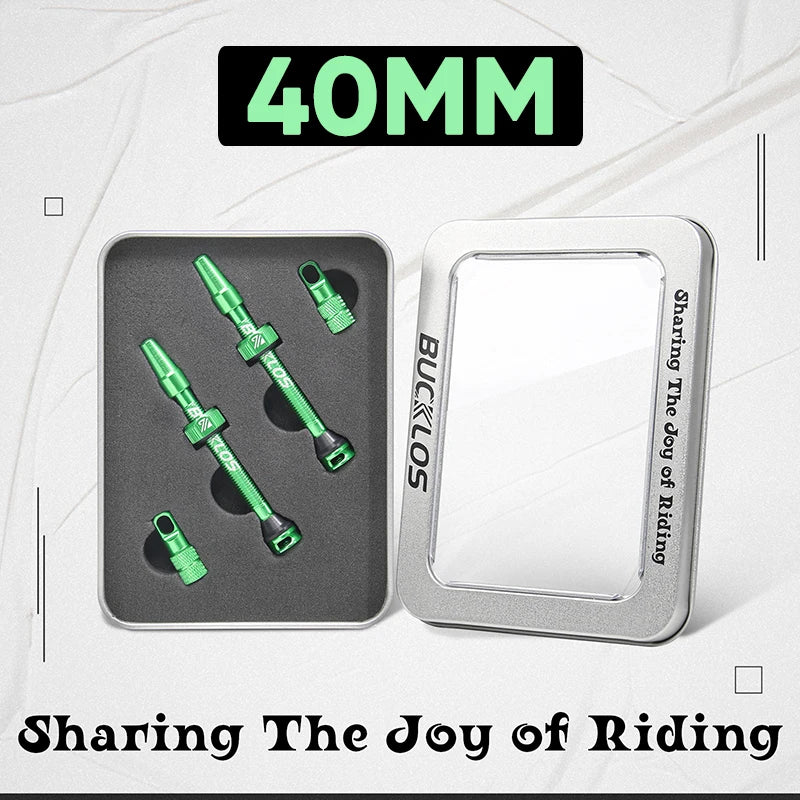 Valves Tubeless Presta BUCKLOS 40 mm