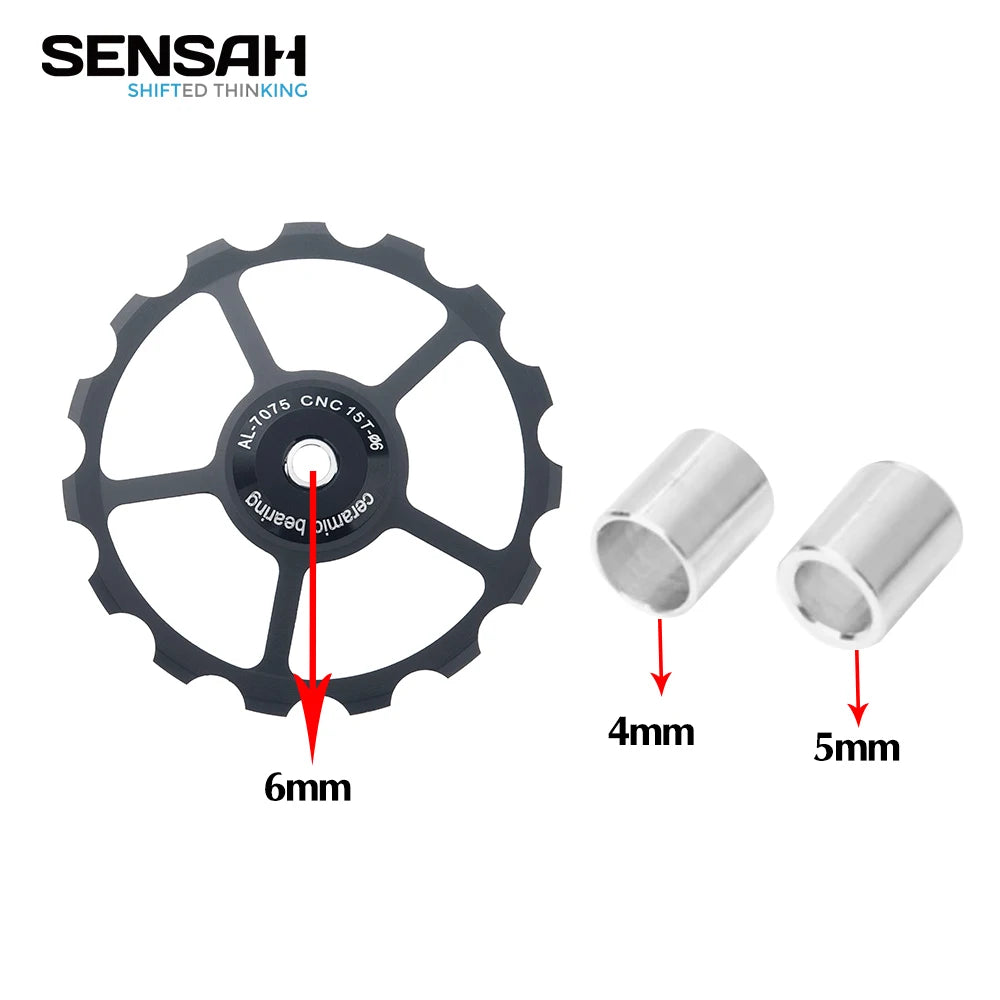 Galet de dérailleur céramique SENSAH