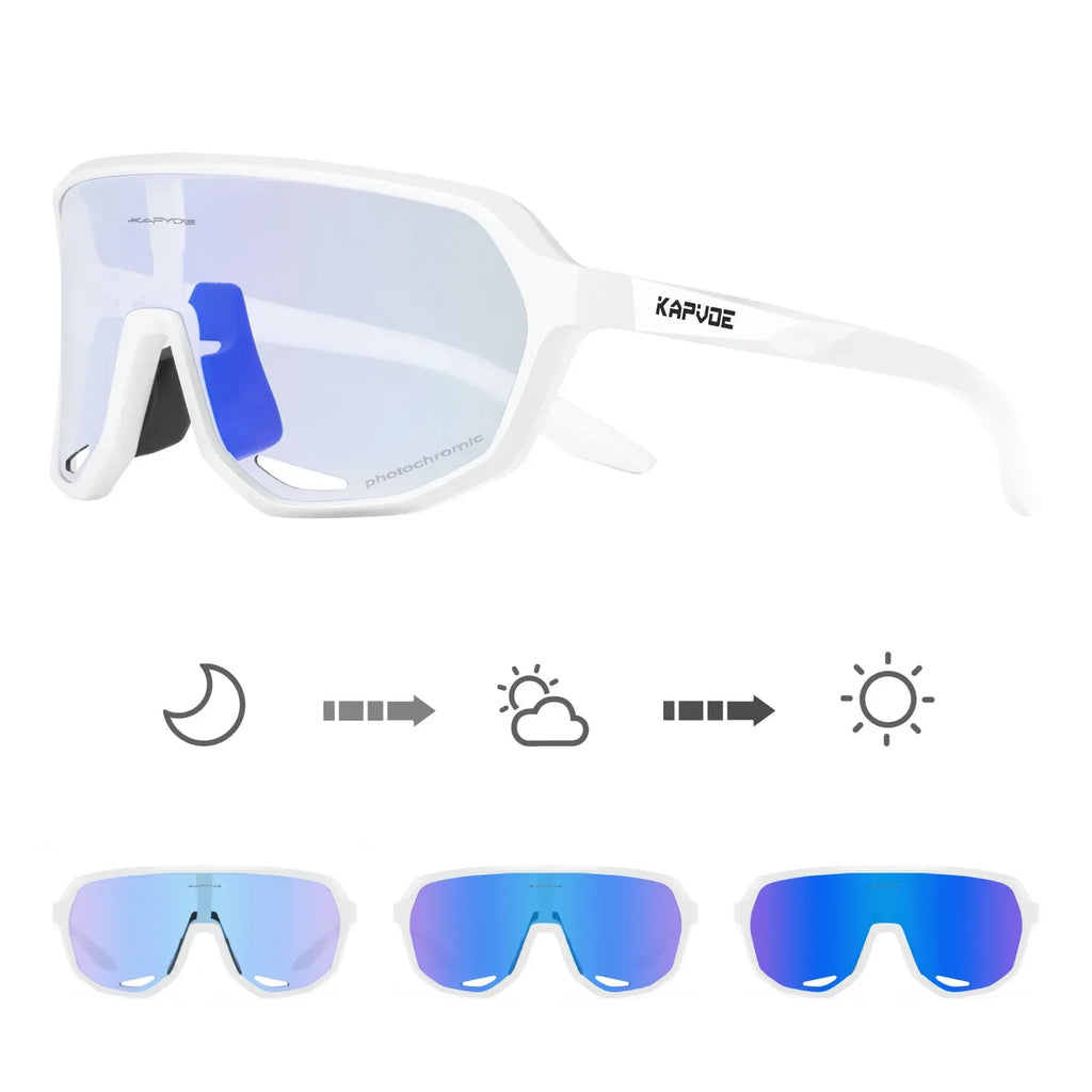 Lunettes de Cyclisme KAPVOE Photochromiques UV400
