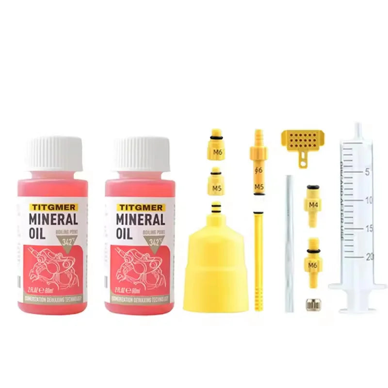 Kit de Purge Frein Vélo – Huile Minérale