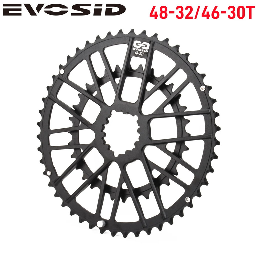 Plateau EVOSID Direct Mount 3-Boulons – Aluminium 7075 – Route 8-12V