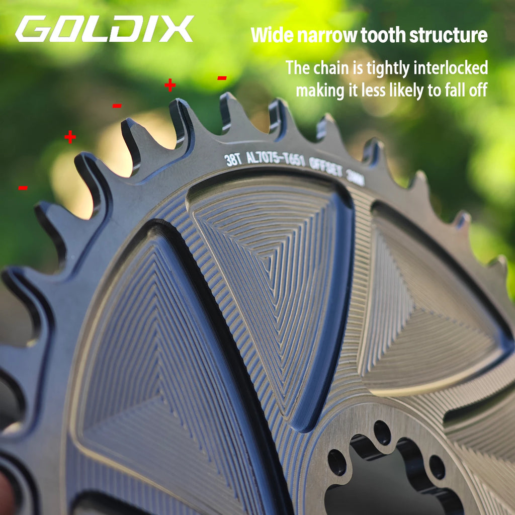 Plateau AERO GOLDIX Direct Mount 8 Boulons