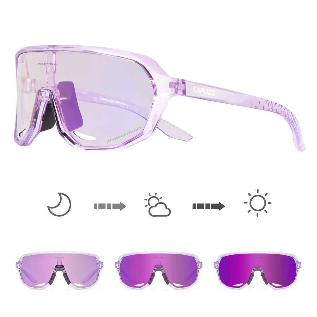 Lunettes de Cyclisme KAPVOE Photochromiques UV400