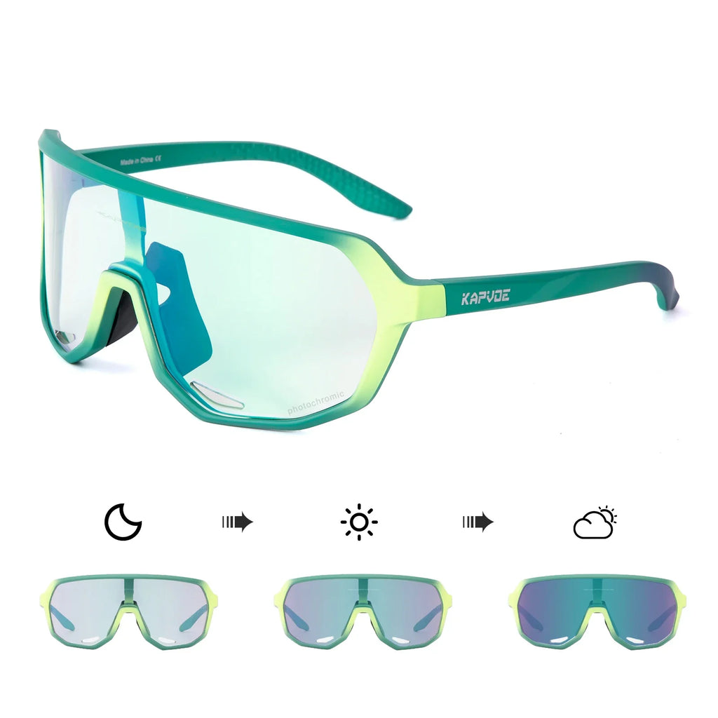 Lunettes de Cyclisme KAPVOE Photochromiques UV400