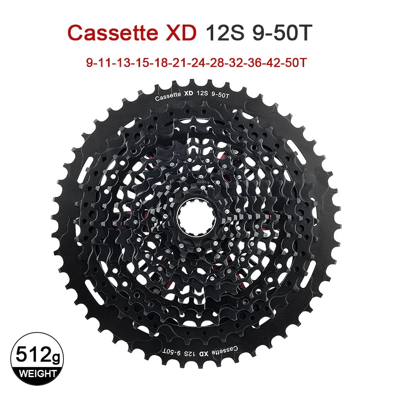 Cassette VTT SUNSHINE XD 12 Vitesses CNC