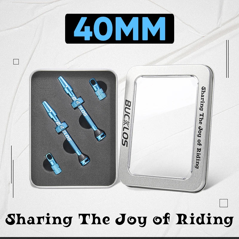 Valves Tubeless Presta BUCKLOS 40 mm