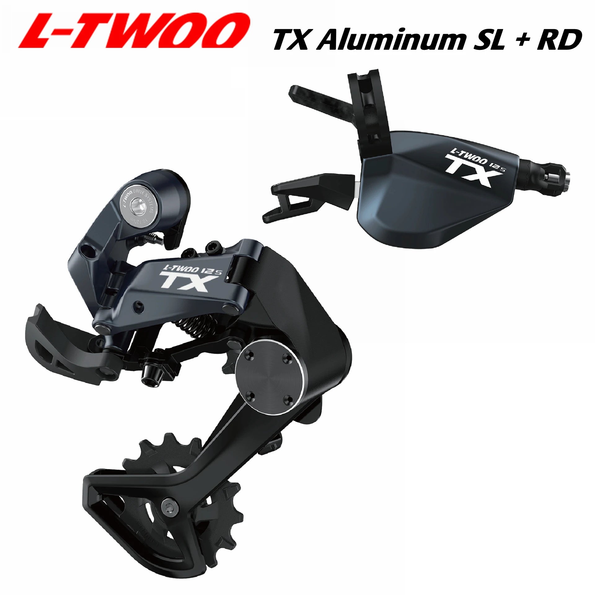 LTWOO TX Dérailleur Arrière + Shifter Aluminium 12 Vitesses