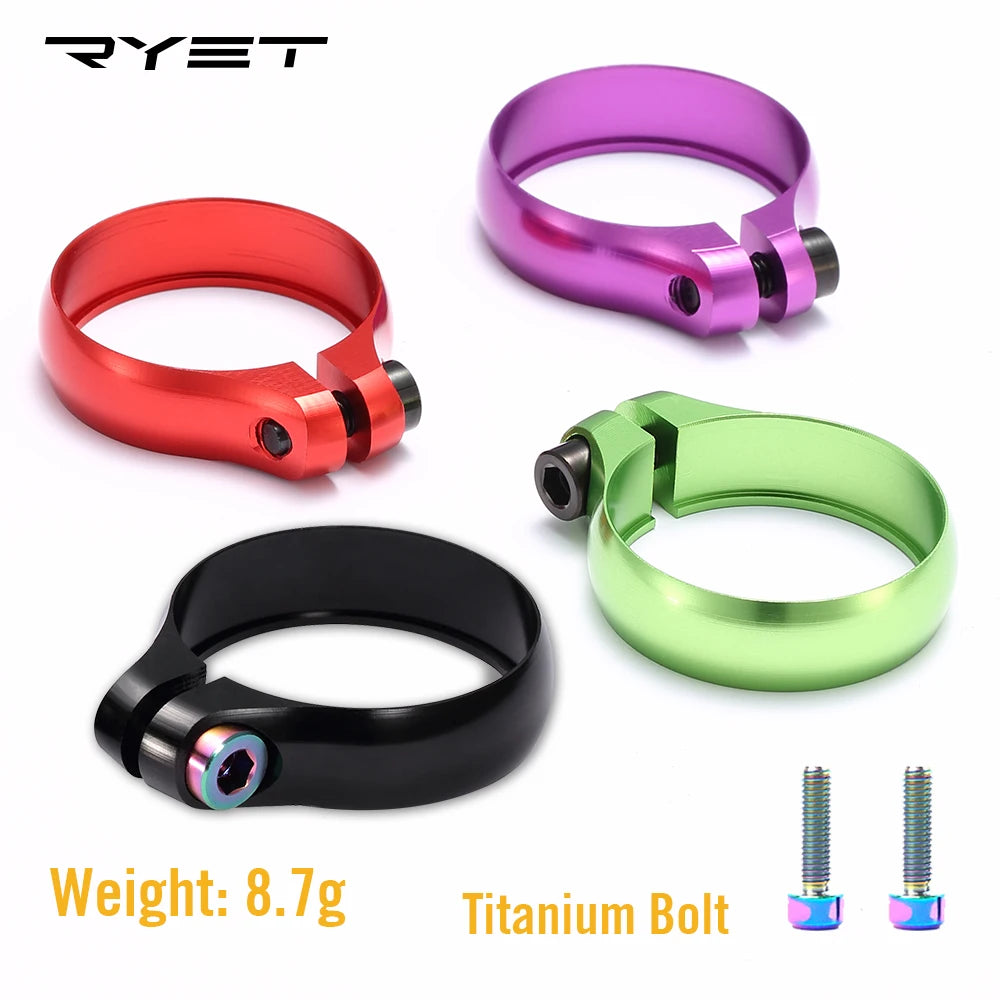 Collier de Selle Vélo RYET Ultraléger – Aluminium CNC 7075