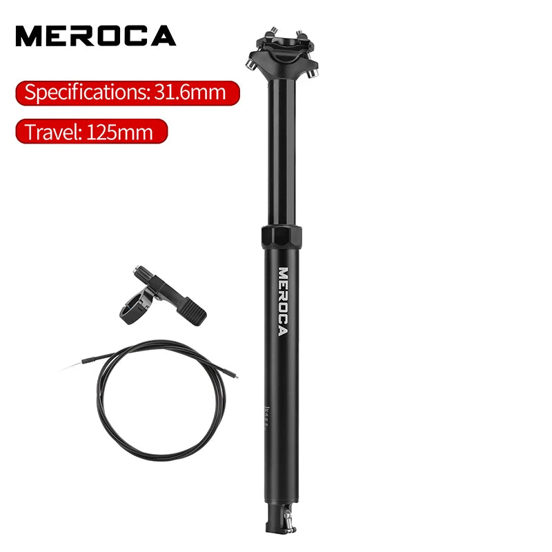 Tige de Selle Télescopique MEROCA 31.6 mm