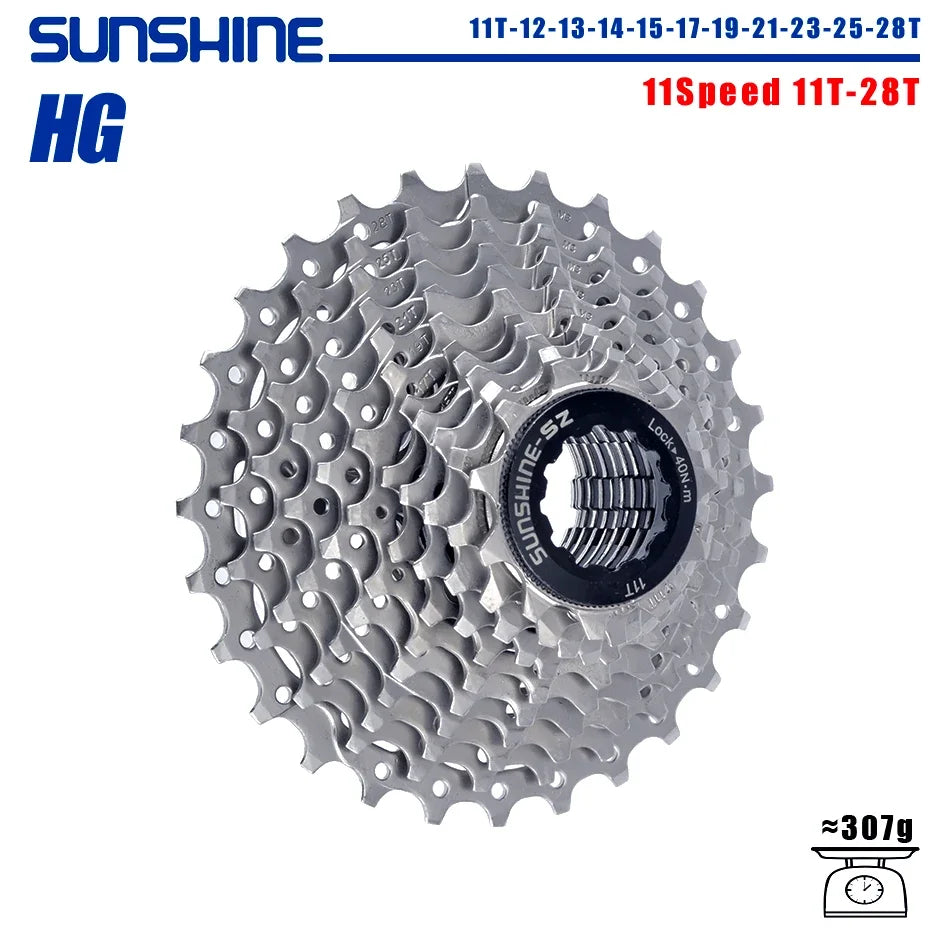 Cassette Vélo Route SUNSHINE HG 11V / 12V