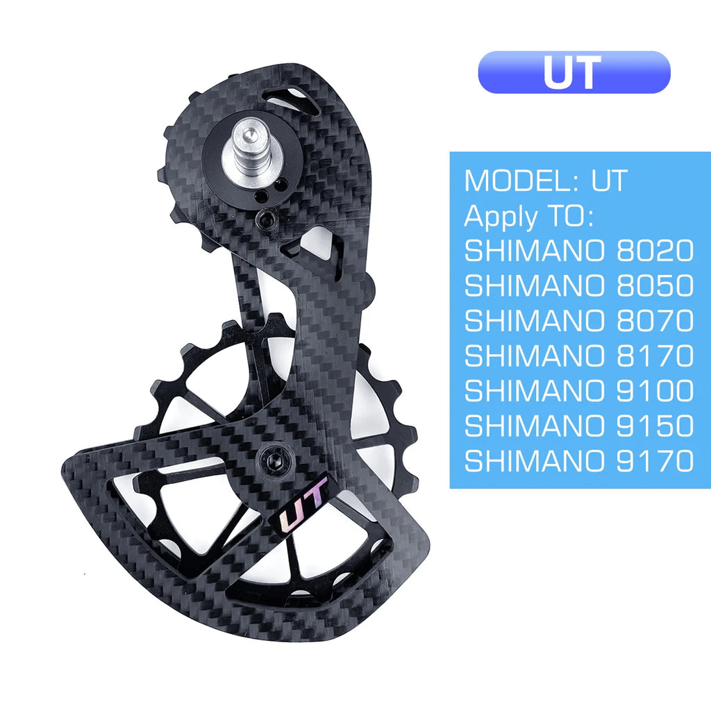 CYCLAM chape en Céramique et Fibre de Carbone – Compatible Shimano 105/Ultegra/DURA-ACE