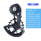 CYCLAM chape en Céramique et Fibre de Carbone – Compatible Shimano 105/Ultegra/DURA-ACE