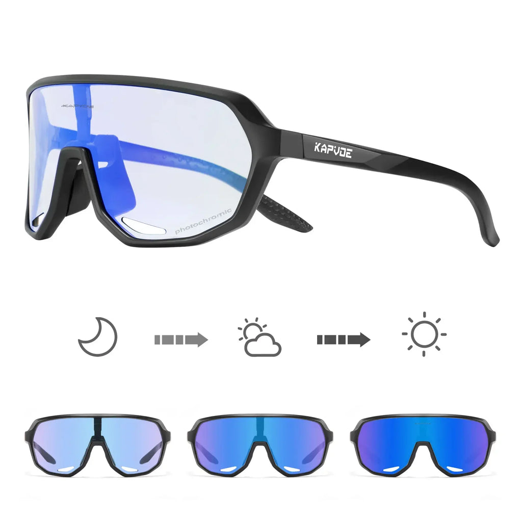 Lunettes de Cyclisme KAPVOE Photochromiques UV400