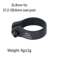 Collier de Selle Vélo ELITA ONE Carbone Ultraléger – 31.8 / 34.9 mm