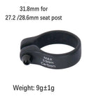 Collier de Selle Vélo ELITA ONE Carbone Ultraléger – 31.8 / 34.9 mm