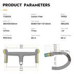 Combo cintre potence TOSEEK Carbon