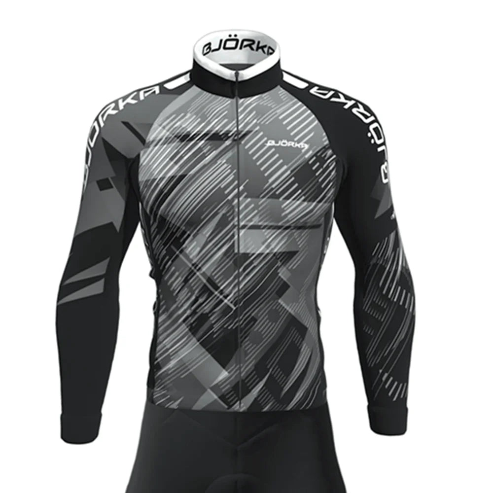 Veste Cyclisme Hiver Homme BJORKA