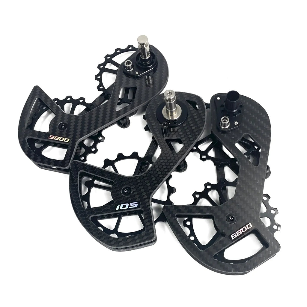 CYCLAM chape en Céramique et Fibre de Carbone – Compatible Shimano 105/Ultegra/DURA-ACE