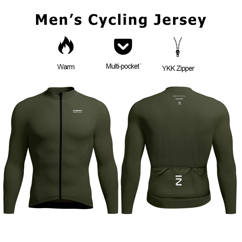 Maillot Vélo Hiver INBIKE