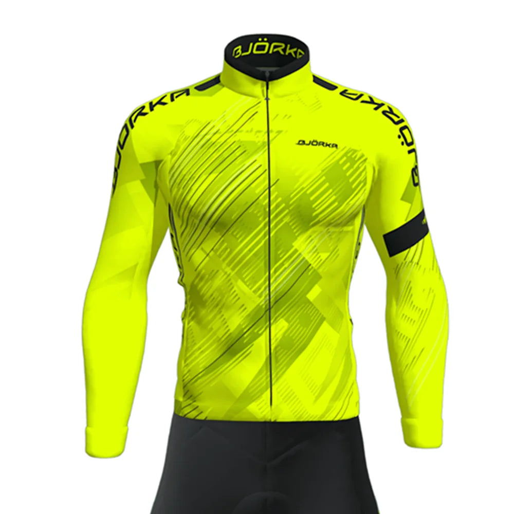 Veste Cyclisme Hiver Homme BJORKA