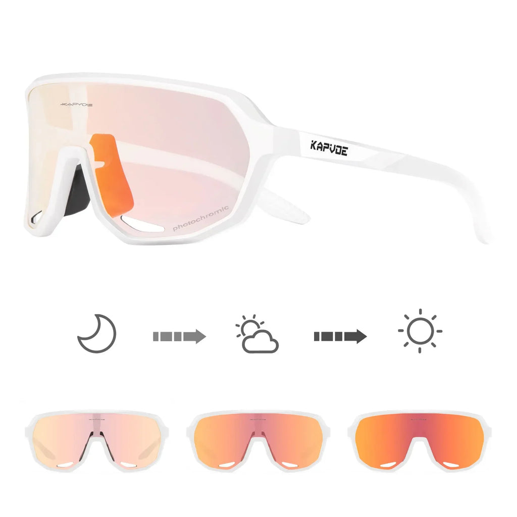 Lunettes de Cyclisme KAPVOE Photochromiques UV400