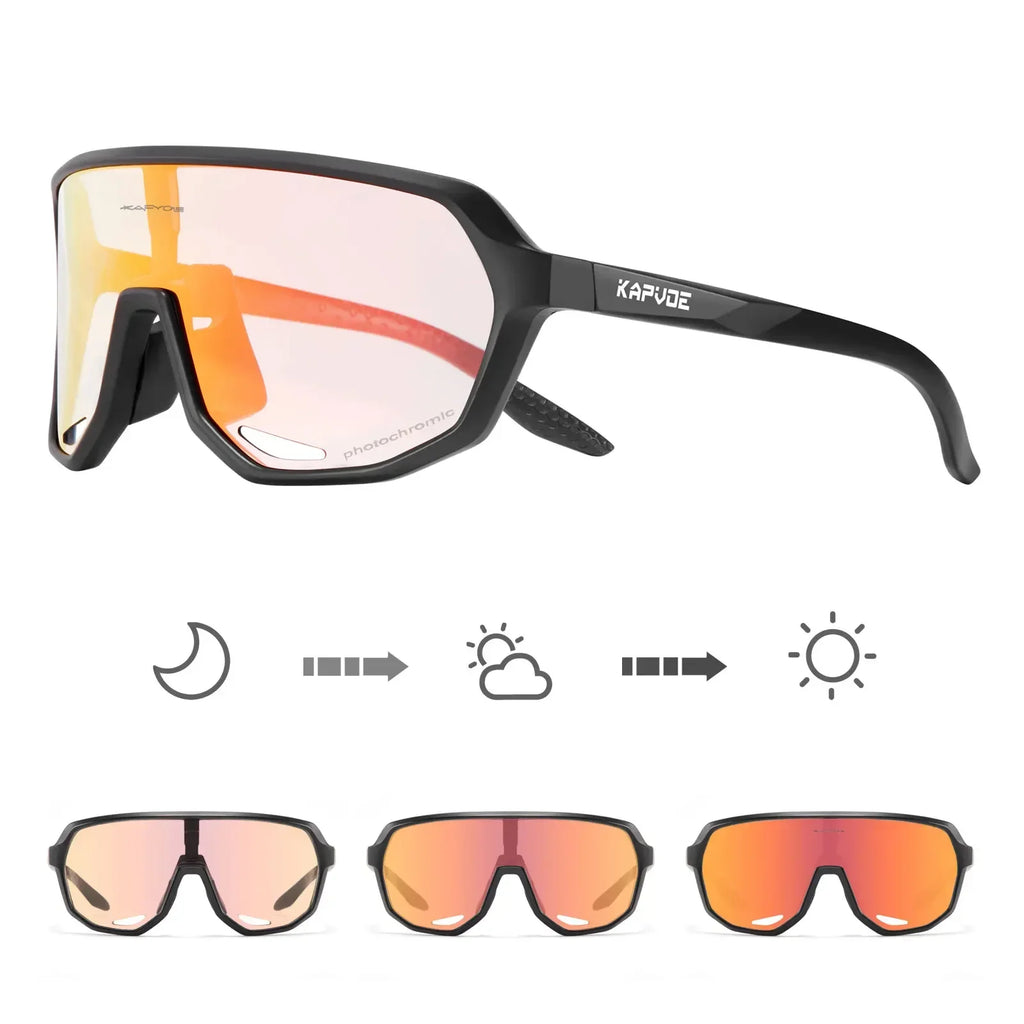 Lunettes de Cyclisme KAPVOE Photochromiques UV400