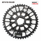 Plateau EVOSID Direct Mount 3-Boulons – Aluminium 7075 – Route 8-12V