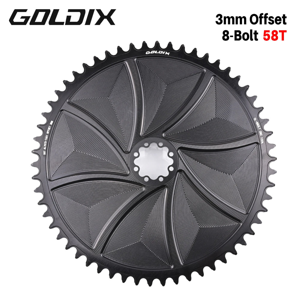Plateau AERO GOLDIX Direct Mount 8 Boulons