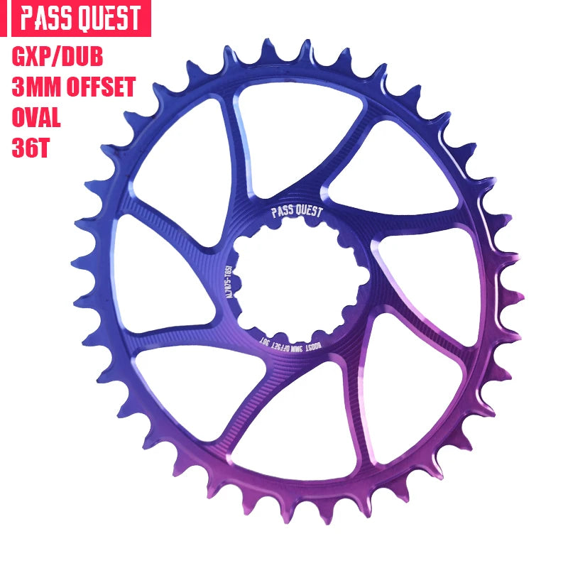 Plateau VTT PASS QUEST Direct Mount SRAM Boost 3 mm