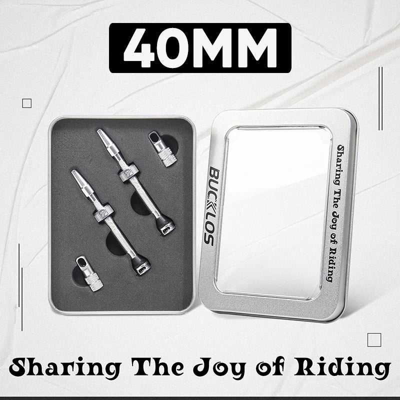 Valves Tubeless Presta BUCKLOS 40 mm