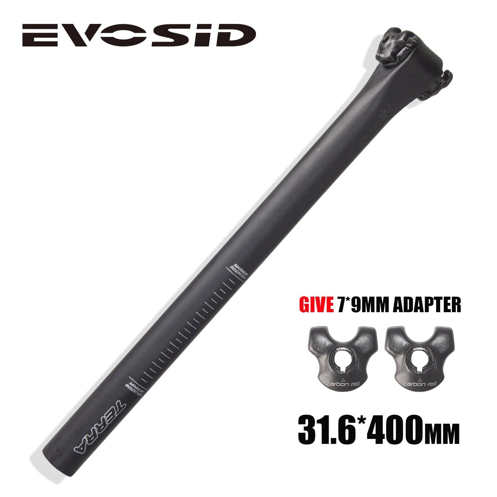 Tige de Selle Carbone EVOSID TERRA