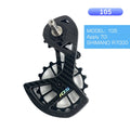 CYCLAM chape en Céramique et Fibre de Carbone – Compatible Shimano 105/Ultegra/DURA-ACE