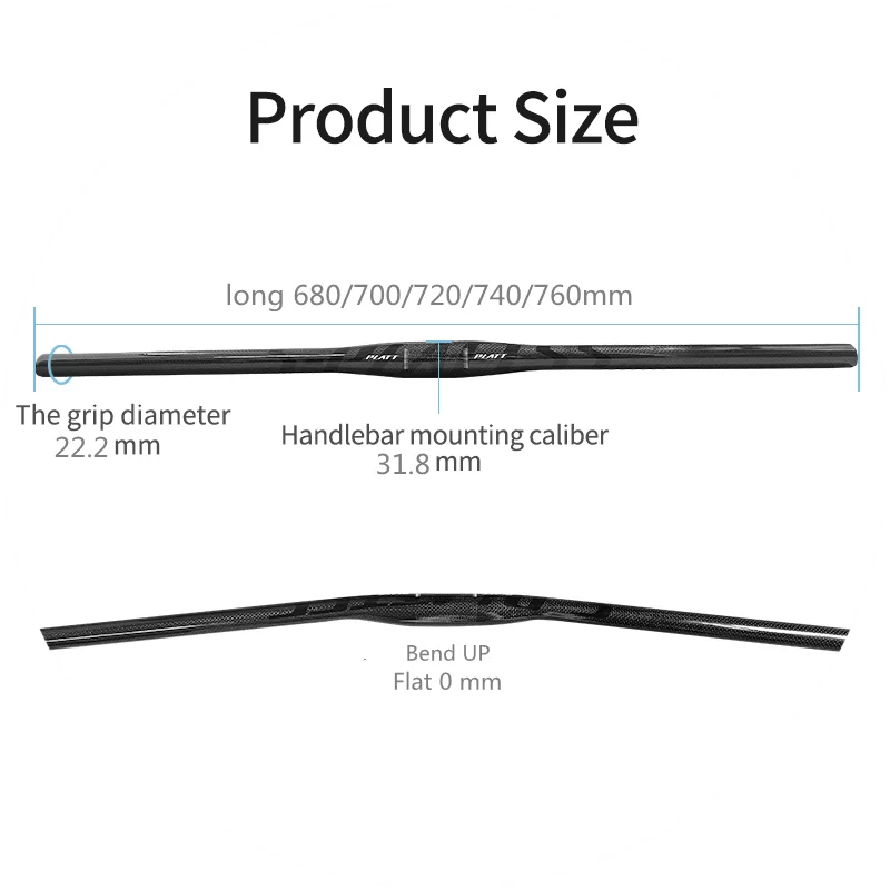 Guidon VTT Carbone T800