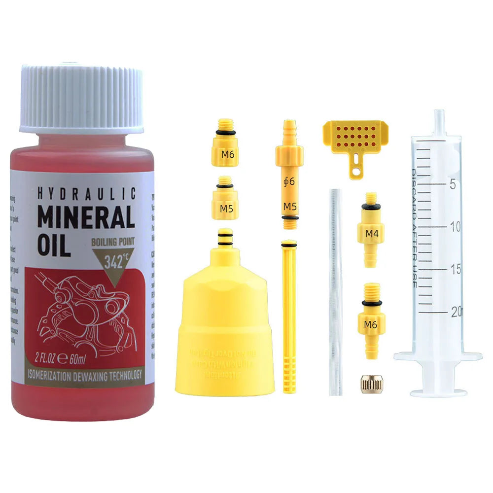Kit de Purge Frein Vélo – Huile Minérale