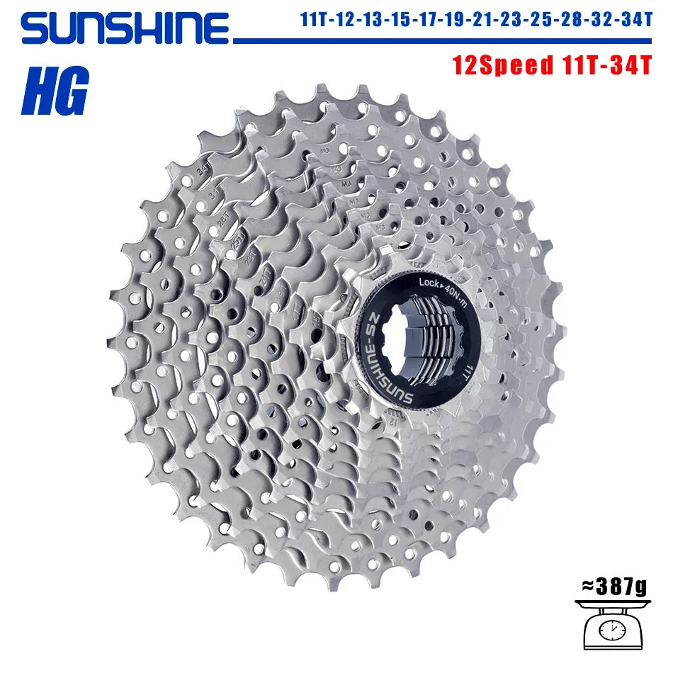 Cassette Vélo Route SUNSHINE HG 11V / 12V