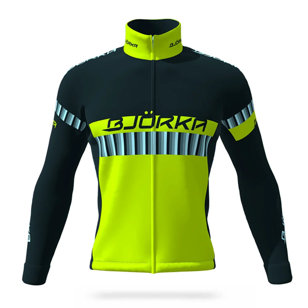 Veste Cyclisme Hiver Homme BJORKA