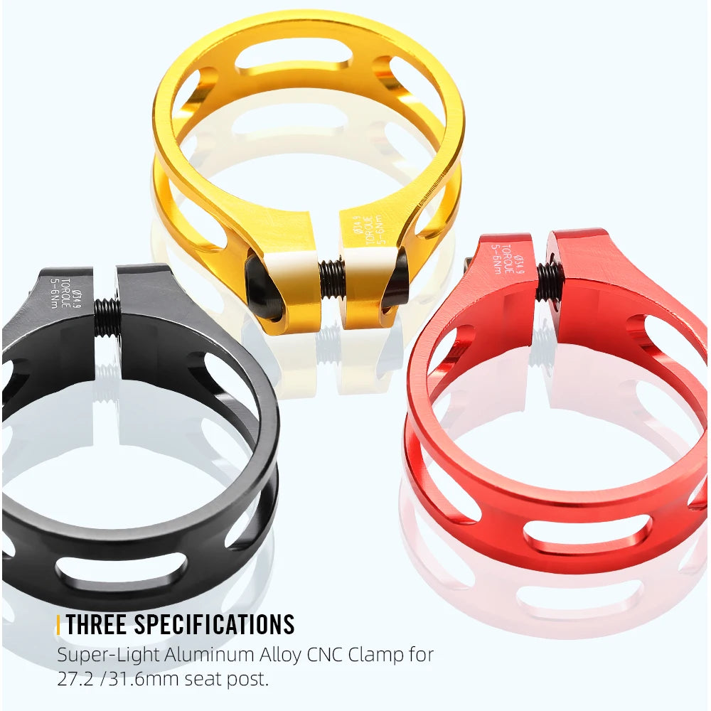 Collier de Selle Vélo RYET CNC Aluminium