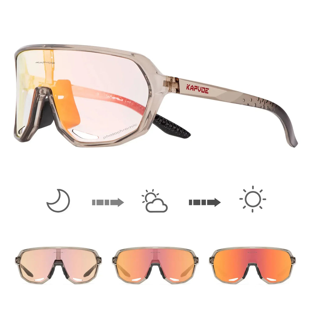 Lunettes de Cyclisme KAPVOE Photochromiques UV400