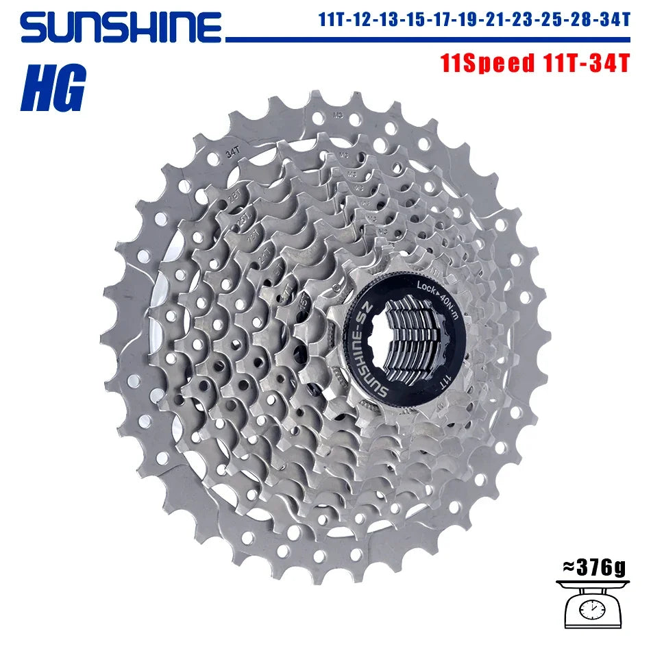 Cassette Vélo Route SUNSHINE HG 11V / 12V